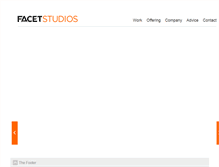 Tablet Screenshot of facetstudios.com